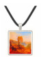 Tivoli castle by Joseph Mallord Turner -  Museum Exhibit Pendant - Museum Company Photo