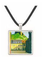 Town square in Andlys by Felix Vallotton -  Museum Exhibit Pendant - Museum Company Photo