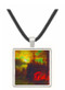 Trapper's camp by Bierstadt -  Museum Exhibit Pendant - Museum Company Photo