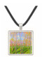 Trees in winter, look at Bennecourt by Monet -  Museum Exhibit Pendant - Museum Company Photo
