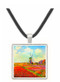 Tulips of Holland by Monet -  Museum Exhibit Pendant - Museum Company Photo