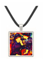 Two girls in black -  Museum Exhibit Pendant - Museum Company Photo