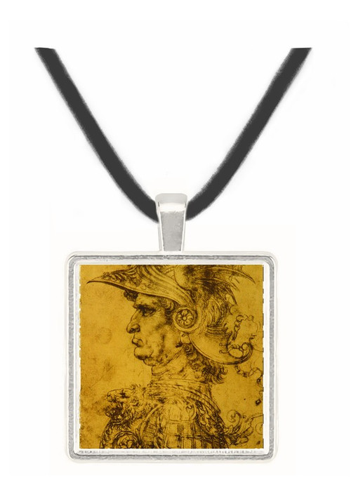 Un Condottiero - Leonardo da Vinci -  Museum Exhibit Pendant - Museum Company Photo