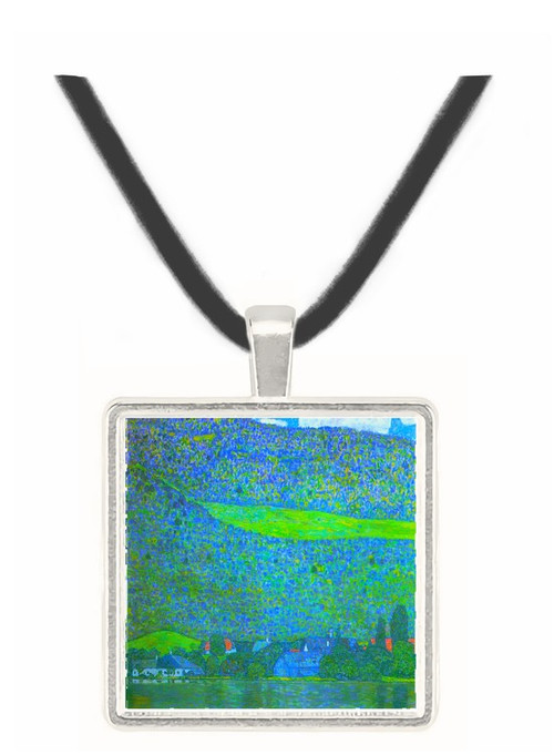 Unterach at the Attersee by Klimt -  Museum Exhibit Pendant - Museum Company Photo