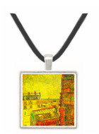 View of Paris from Vincent s Room in the Rue Lepic -  Museum Exhibit Pendant - Museum Company Photo