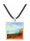 View of the Hudson River Vally by Bierstadt -  Museum Exhibit Pendant - Museum Company Photo