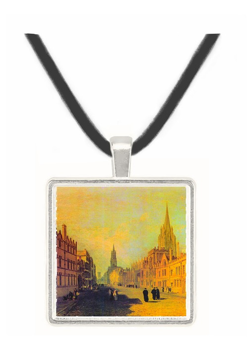 View the High Street, Oxford by Joseph Mallord Turner -  Museum Exhibit Pendant - Museum Company Photo