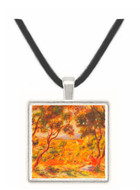 Vines at Cagnes by Renoir -  Museum Exhibit Pendant - Museum Company Photo