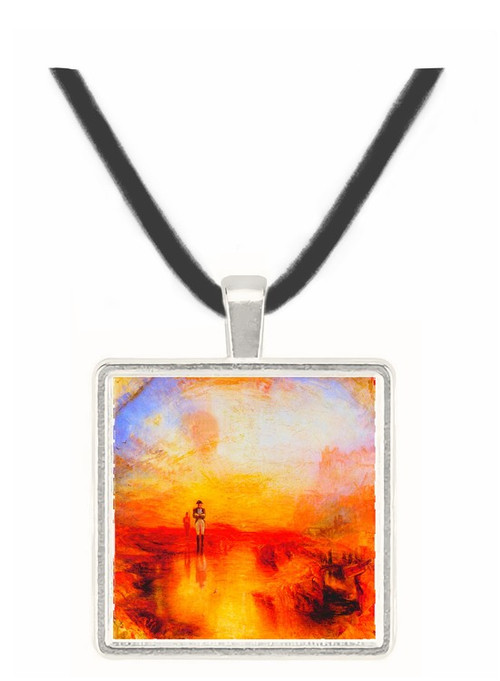 War and Exile by Joseph Mallord Turner -  Museum Exhibit Pendant - Museum Company Photo
