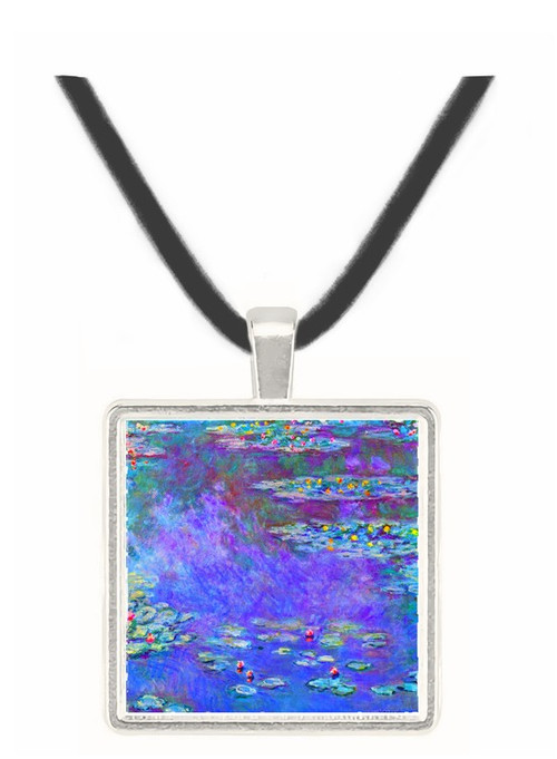 Water Lily Pond #3 by Monet -  Museum Exhibit Pendant - Museum Company Photo