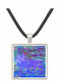 Water Lily Pond #3 by Monet -  Museum Exhibit Pendant - Museum Company Photo