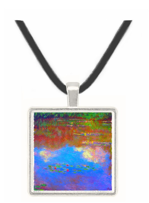 Water Lily Pond #4 by Monet -  Museum Exhibit Pendant - Museum Company Photo