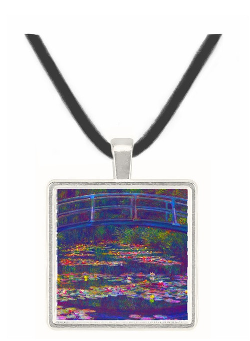 Water Lily Pond #5 by Monet -  Museum Exhibit Pendant - Museum Company Photo