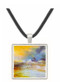 Waves breaking on a lee shore by Joseph Mallord Turner -  Museum Exhibit Pendant - Museum Company Photo