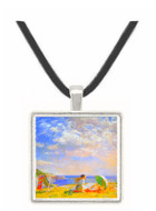Wind and Sun by Knight -  Museum Exhibit Pendant - Museum Company Photo