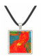 Woman in Red Dress by Gauguin -  Museum Exhibit Pendant - Museum Company Photo