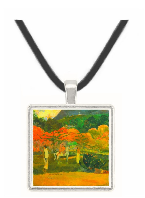Women and Mold by Gauguin -  Museum Exhibit Pendant - Museum Company Photo
