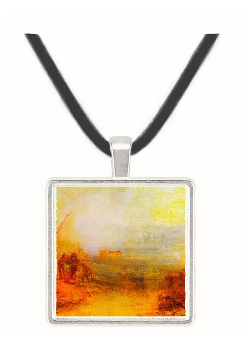 Wreckers on the coast by Joseph Mallord Turner -  Museum Exhibit Pendant - Museum Company Photo