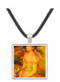 Young Girl with a Basket of Flowers - Auguste Renoir -  Museum Exhibit Pendant - Museum Company Photo
