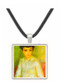 Young girl with brown hair -  Museum Exhibit Pendant - Museum Company Photo