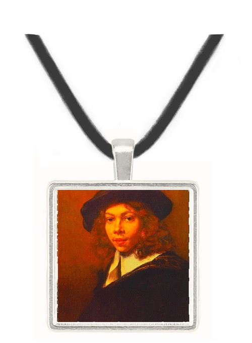 Youth with a Black Cap - Rembrandt Harmenszoon van Rijn -  Museum Exhibit Pendant - Museum Company Photo