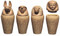 Set of Canopic Jars :  Egyptian Museum, Cairo. 650 B.C. - Photo Museum Store Company