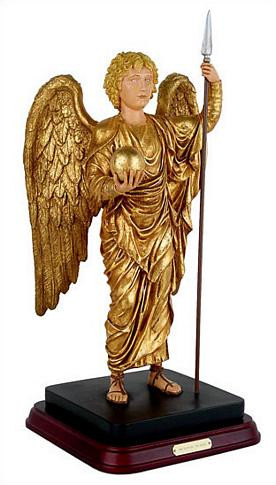 Archangel Michael - gold leaf - Photo Museum Store Company