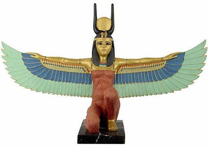 Kneeling Winged Isis - Photo Museum Store Company