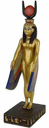 Standing winged Isis - Photo Museum Store Company