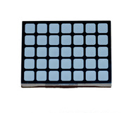 5x7 Square LED Dot-Matrix Display
