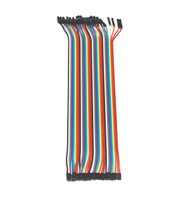 Jumper Wires Pack of 40- Female-to-Female with 2.54mm to 2.0mm
