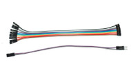 Mixed Jumper wires pack No.1 (10 x 2.54mm female to 2mm female) 
