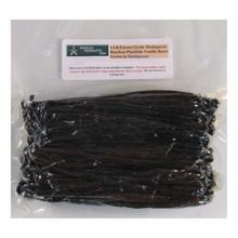 One pound Madagascar Extract Grade B vanilla beans.