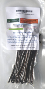 2 Ounces Extract Grade B Madagascar Bourbon Vanilla Beans 4~5"