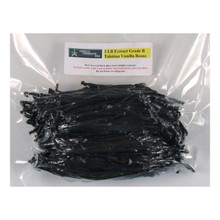 Tahitian Vanilla Beans, vacuum sealed, one pound