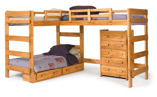 triple bunk beds for small rooms