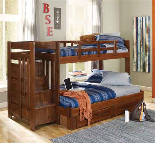 Reasons to Have a Bunk Bed with Stairs - JustBunkBeds