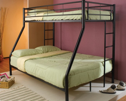 Twin on top with Full on bottom bunk