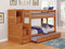 Amber Wash Stairway Bunk Bed