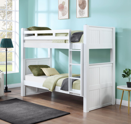 Dillon Twin Size Bunk Bed with Vertical Ladder