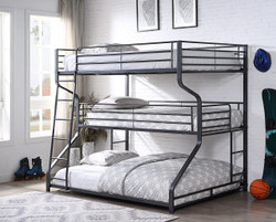 3 level bunk bed
