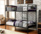 Furniture of America Industrial Piping Twin Bunk Bed