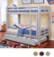 Wood Gray Twin Bunk Bed With Optional Trundle