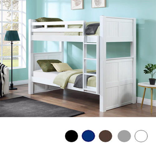 Extra Long Twin Bunk Bed in White