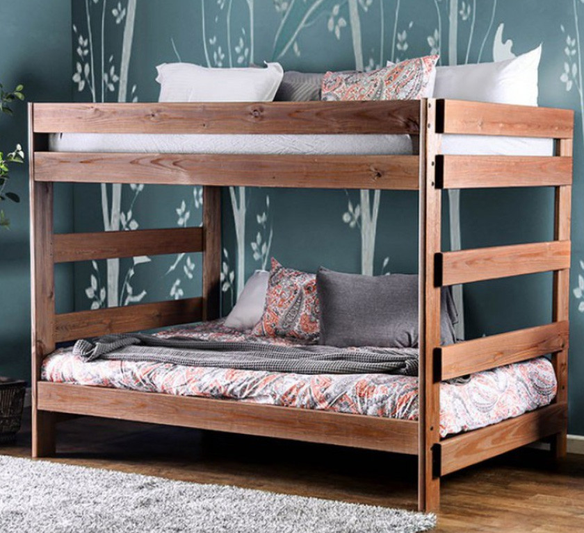 full size wooden bunk beds