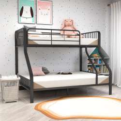 Twin XL Long over Queen Bunk