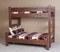 Lodge XL Twin Over Queen Barnwood Bunk Bed for Adults