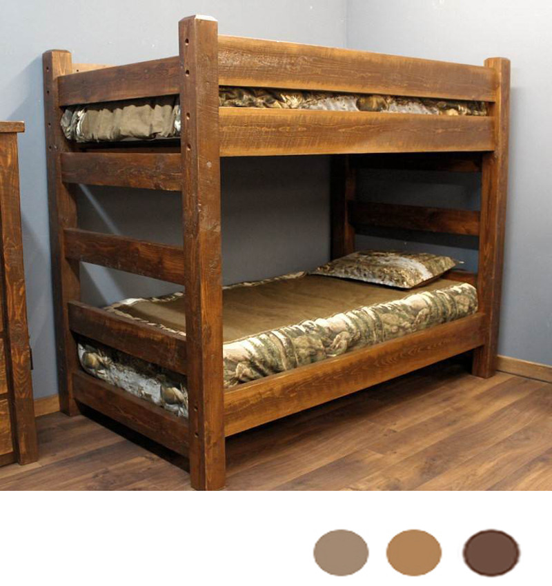 wooden bunk beds for adults
