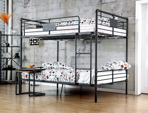 Industrial Style Piping Full Size Bunk 