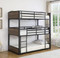 Rex Twin 3-Person Bunk Bed